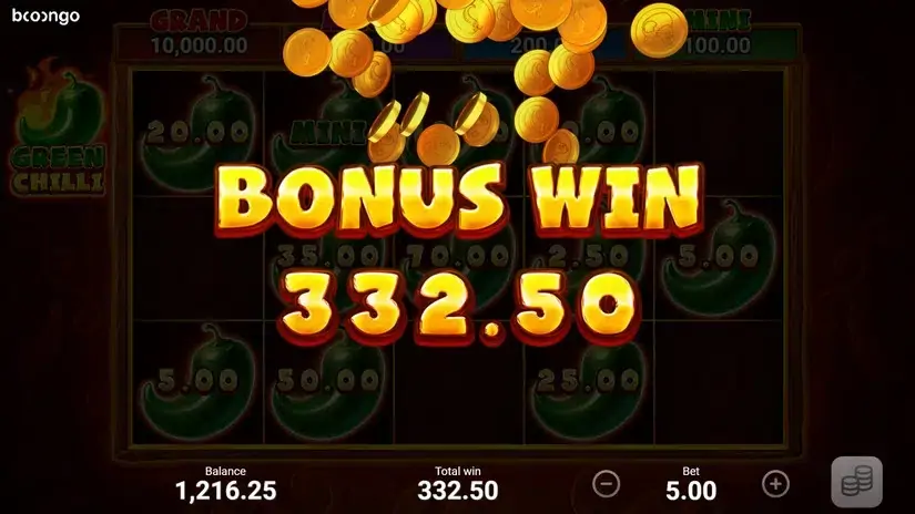 Green Chilli slot screenshot 7