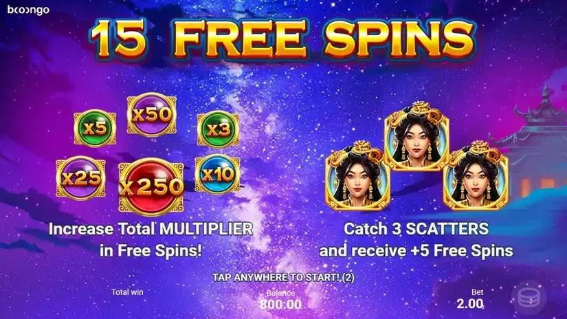 Lady Fortune slot screenshot 3
