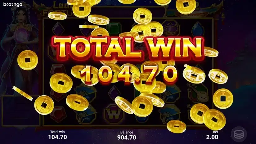 Lady Fortune slot screenshot 