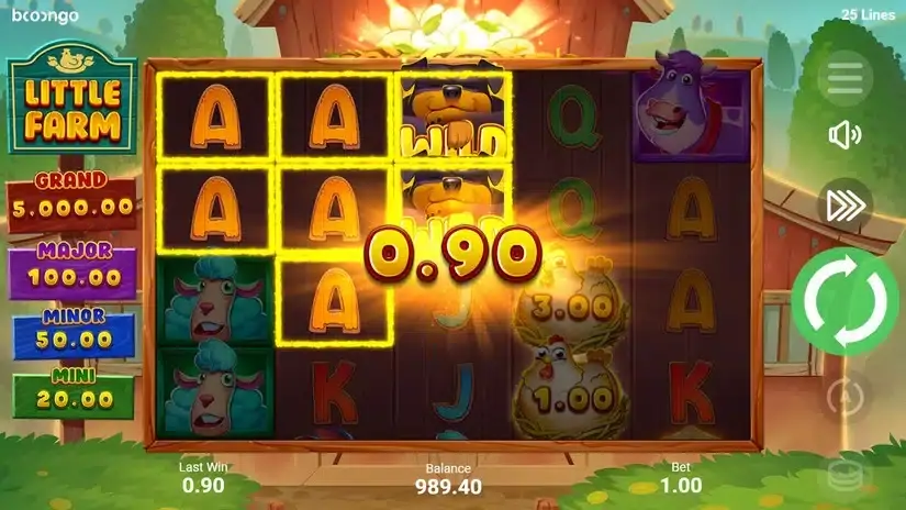 Little Farm slot screenshot 2