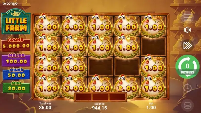 Little Farm slot screenshot 