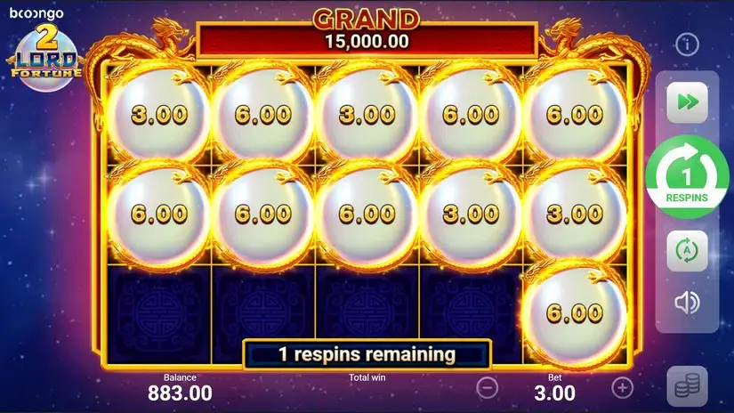 Lord Fortune 2 Hold and Win slot screenshot 7
