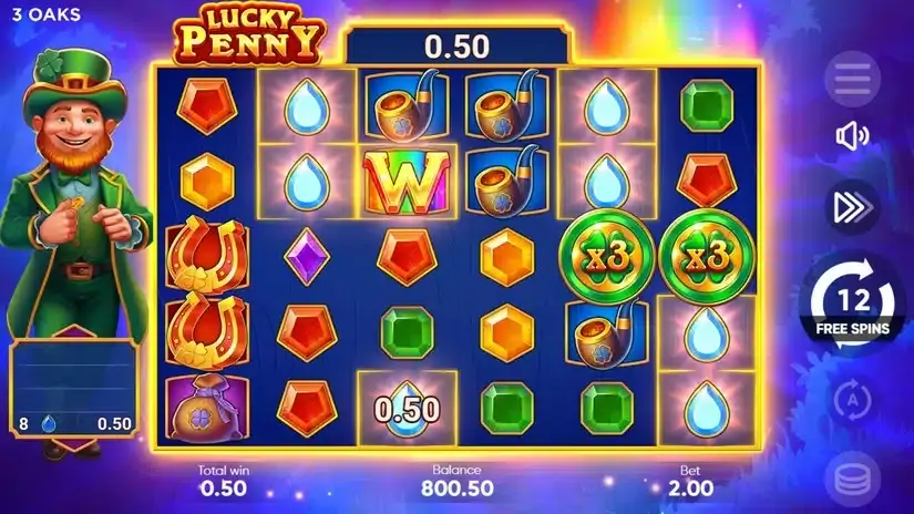 Lucky Penny slot screenshot 