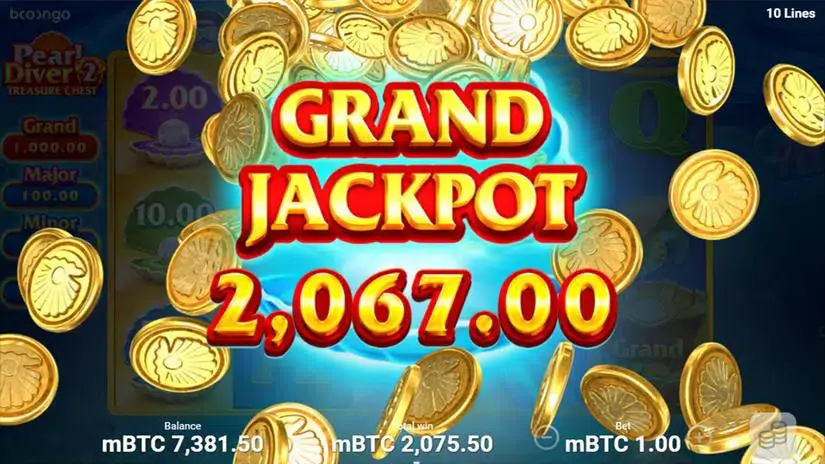 Pearl Diver 2: Treasure Chest slot screenshot 6