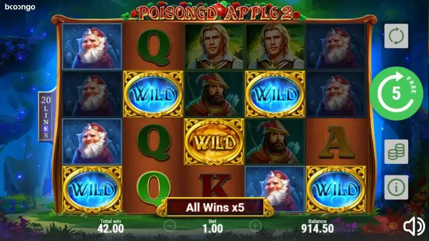 Poisoned Apple 2 slot screenshot 4