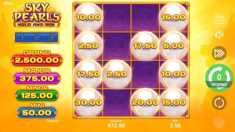 Sky Pearls slot screenshot 4