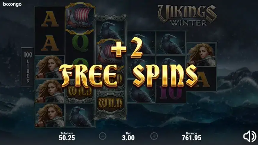 Vikings Winter slot screenshot 5