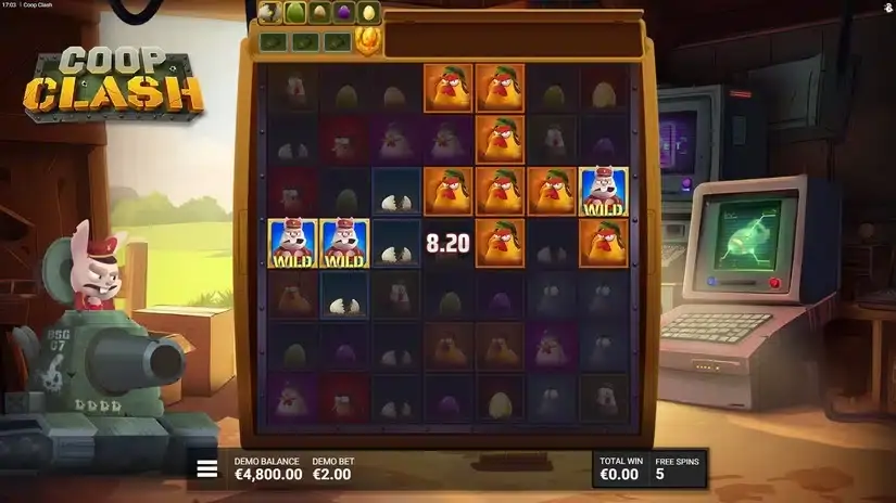 Coop Clash slot screenshot 4