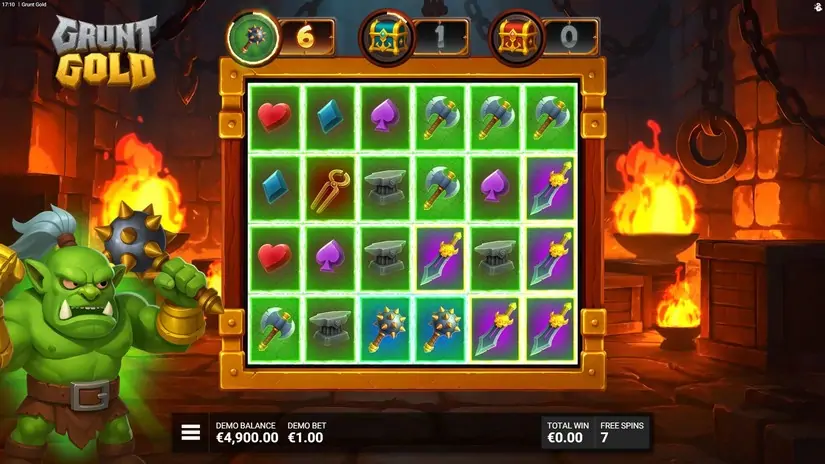 Grunt Gold slot screenshot 5