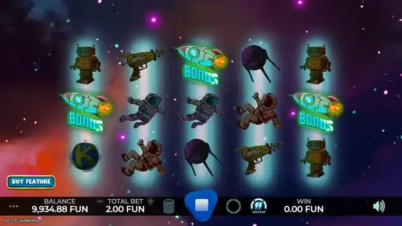 Astro Wild slot screenshot 3