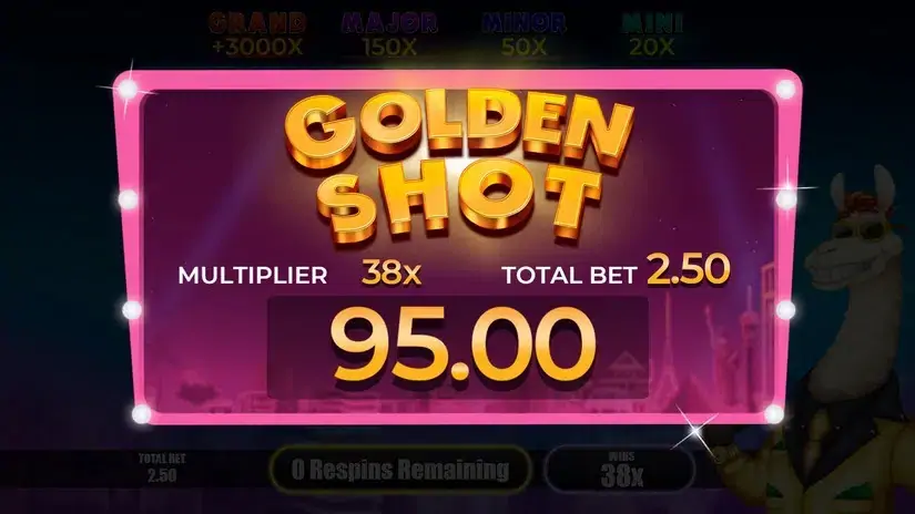 Billion Llama in Vegas slot screenshot 6