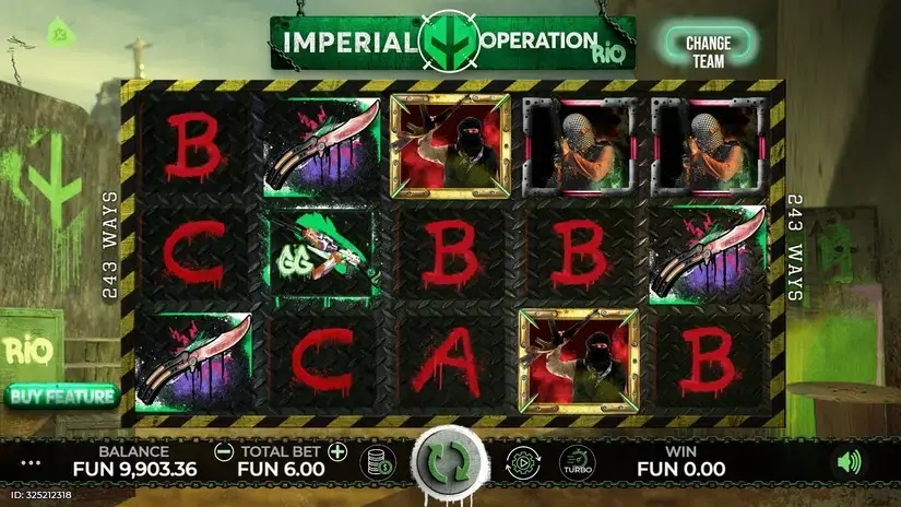 Imperial: Operation Rio slot screenshot 2
