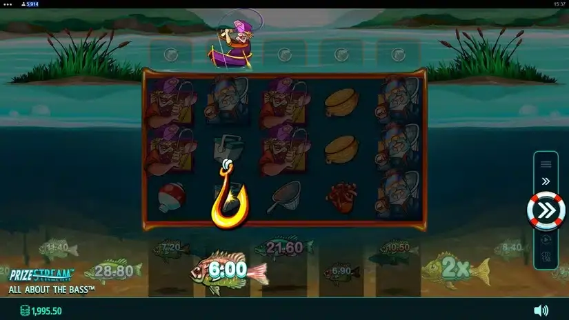 All About the Bass slot screenshot 2