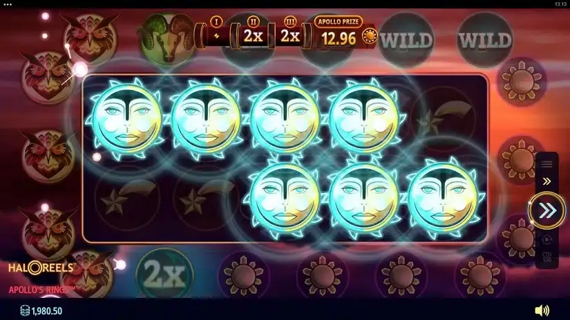 Apollo’s Rings slot screenshot 3
