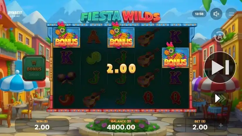 Fiesta Wilds slot screenshot 2