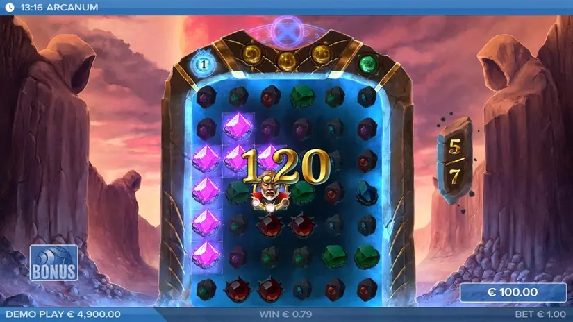 Arcanum slot screenshot 3