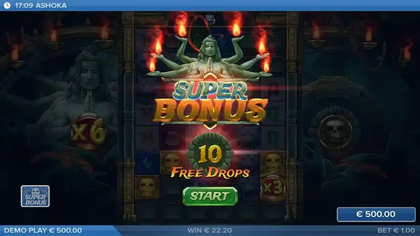 Ashoka (ELK Studios) – Free Demo & slot screenshot 3