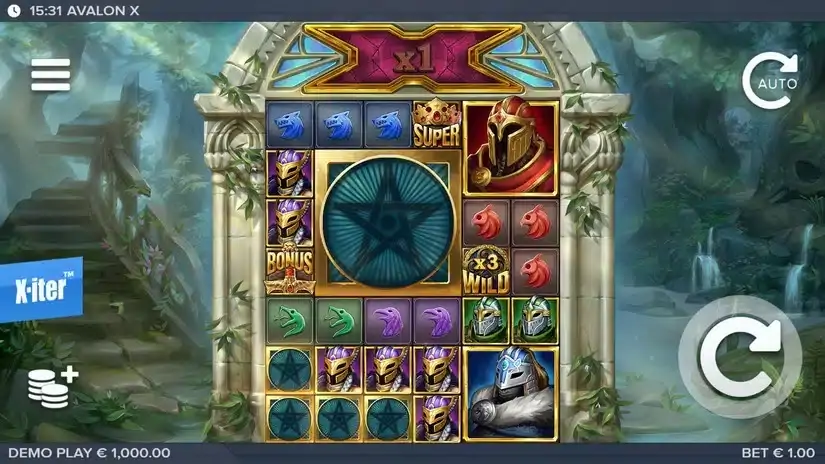 Avalon X slot screenshot 