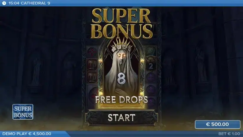 Cathedral 9 slot screenshot 4