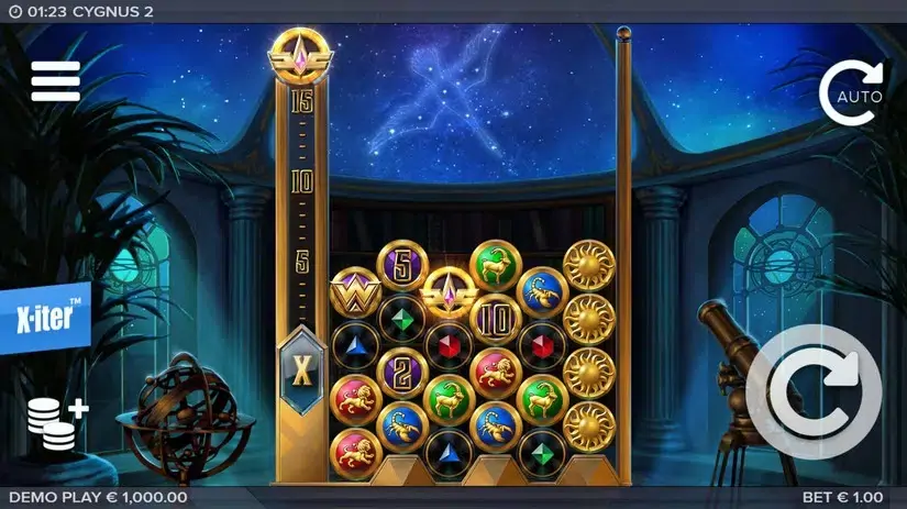 Cygnus 2 slot screenshot 1