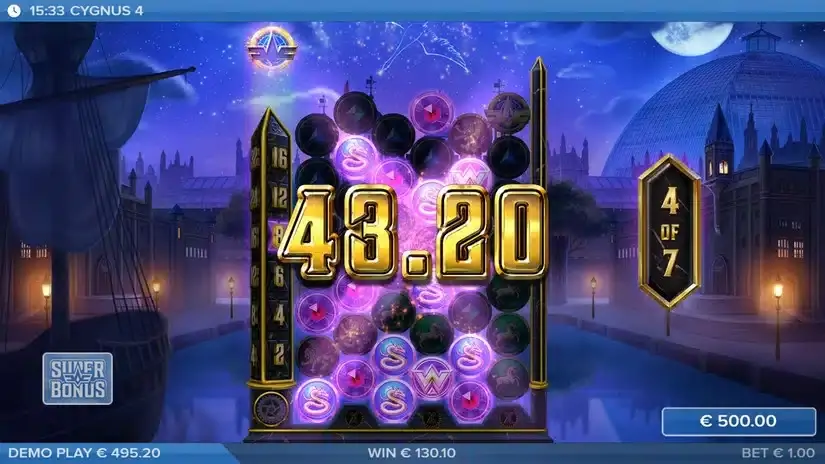 Cygnus 4 slot screenshot 