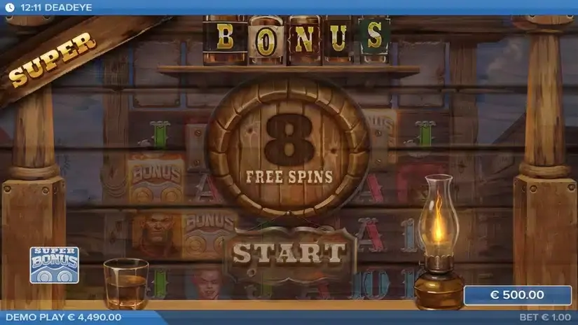 Deadeye slot screenshot 2