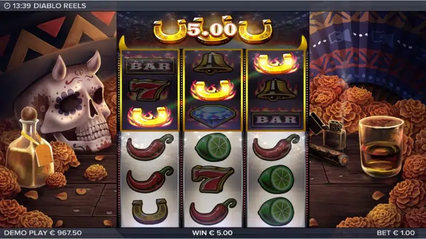 Diablo Reels slot screenshot 3