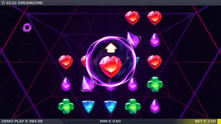 Dreamzone slot screenshot 2