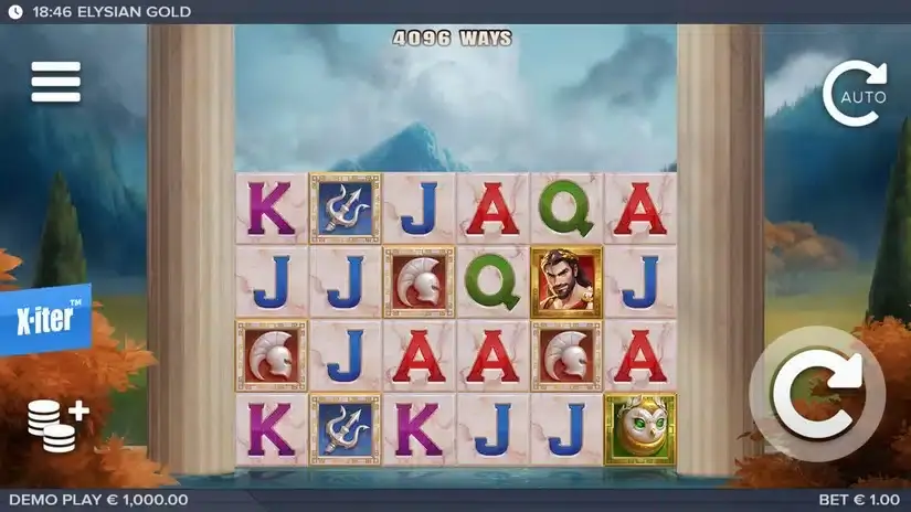 Elysian Gold slot screenshot
