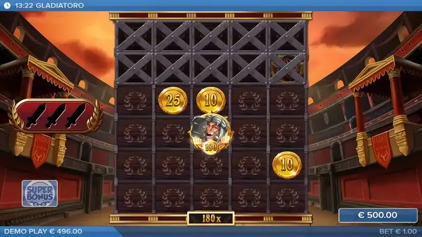 Gladiatoro slot screenshot 6