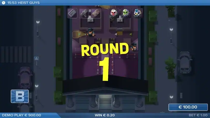 Heist Guys slot screenshot 4