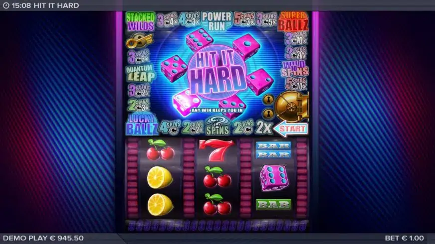 Hit It Hard slot screenshot 3