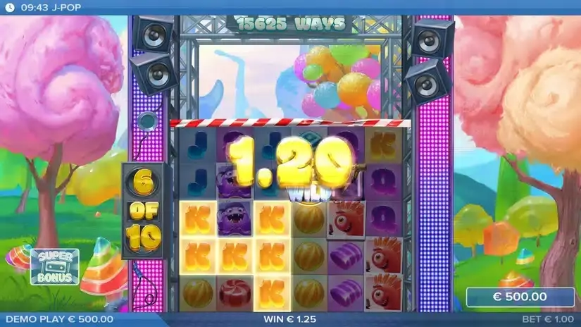 J-POP slot screenshot 3