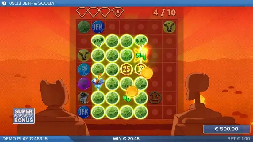 Jeff & Scully slot screenshot 6