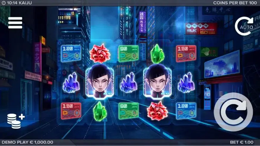 Kaiju slot screenshot 