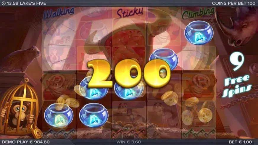 Lake’s Five slot screenshot 4