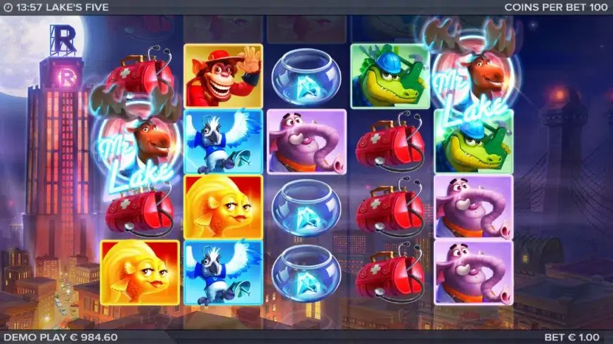 Lake’s Five slot screenshot 3
