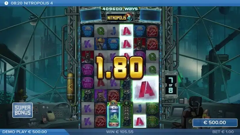 Nitropolis 4 slot screenshot 5