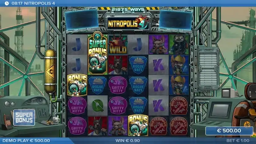 Nitropolis 4 slot screenshot 2