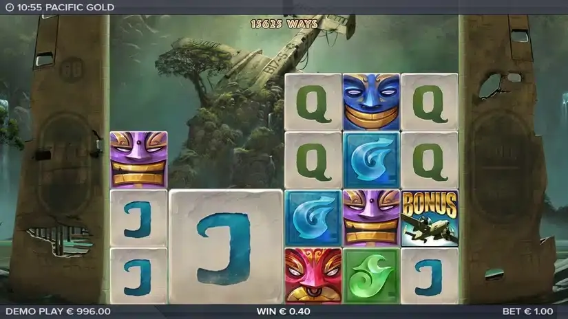 Pacific Gold slot screenshot 2