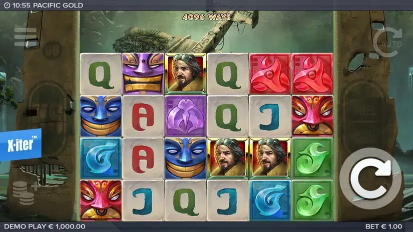 Pacific Gold slot screenshot 