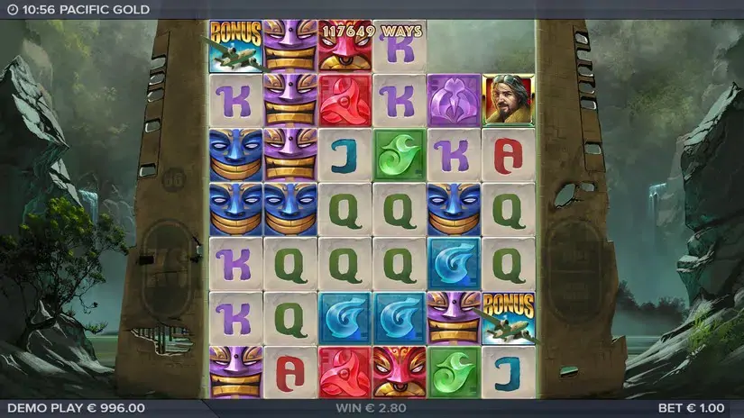 Pacific Gold slot screenshot 3
