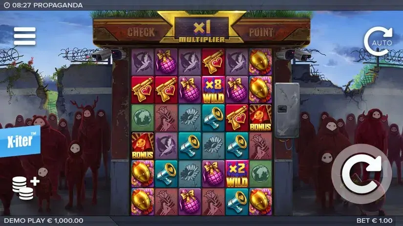 Propaganda slot screenshot 