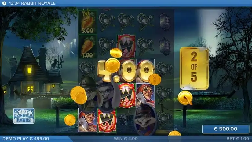 Rabbit Royale slot screenshot 4
