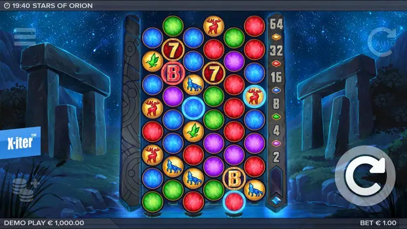 Stars of Orion slot screenshot 