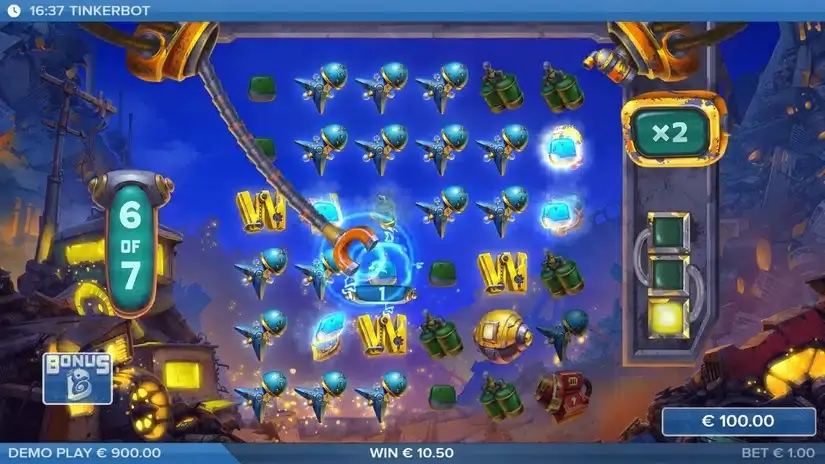 Tinkerbot slot screenshot 