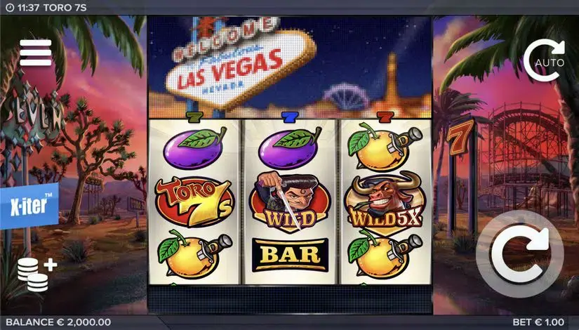 Toro 7s slot screenshot 5