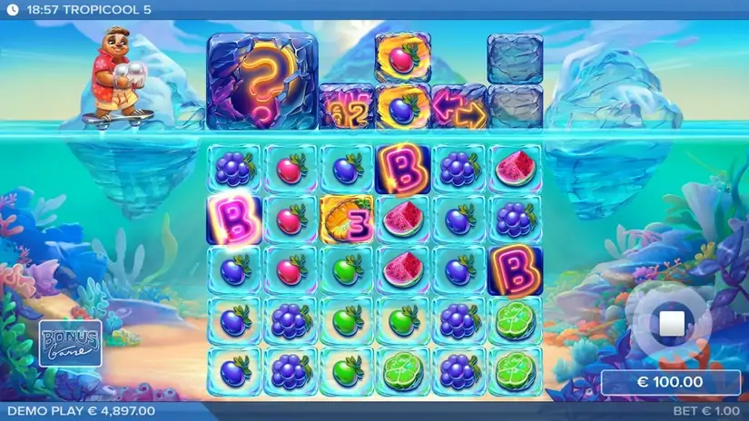 Tropicool 5 slot screenshot 2