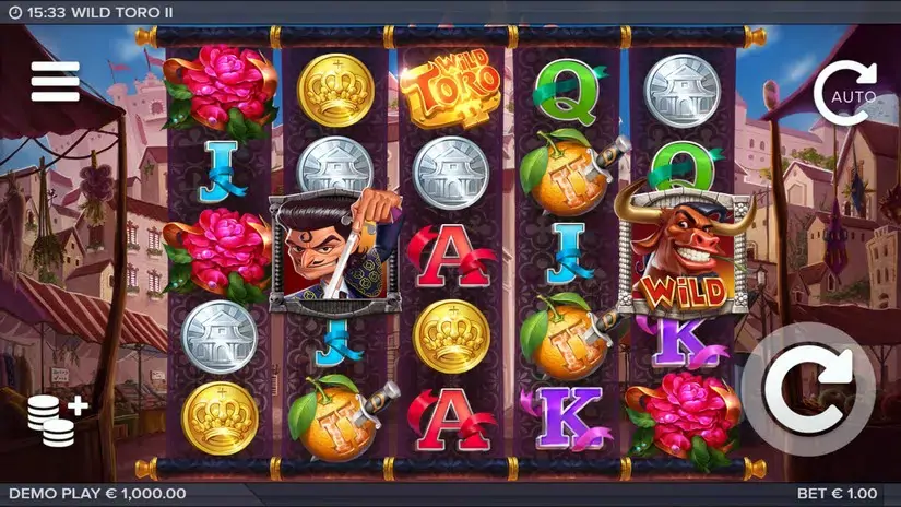 Wild Toro 2 slot screenshot 