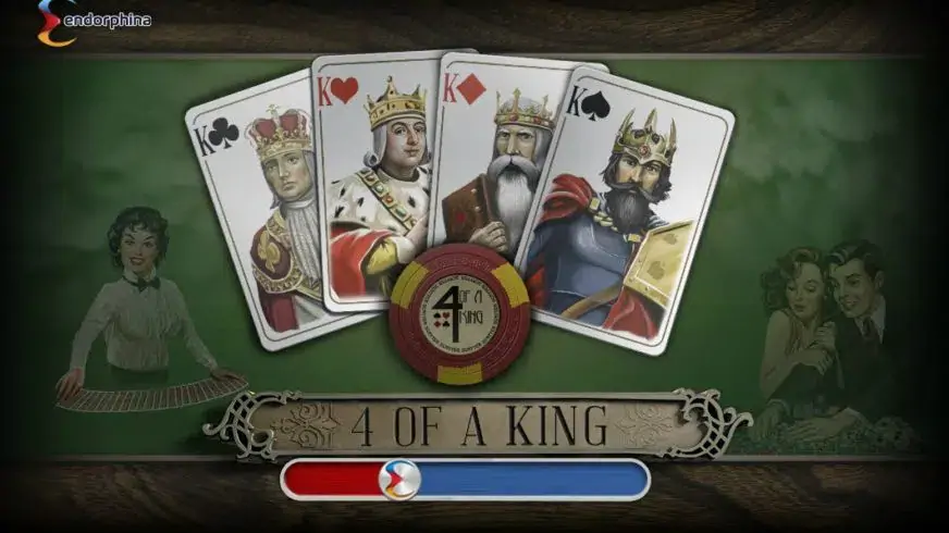 4 Of A King slot screenshot 2
